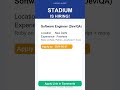 Stadium | Software Engineer (Dev/QA) | Off Campus 2026 | Apply Now | New Delhi