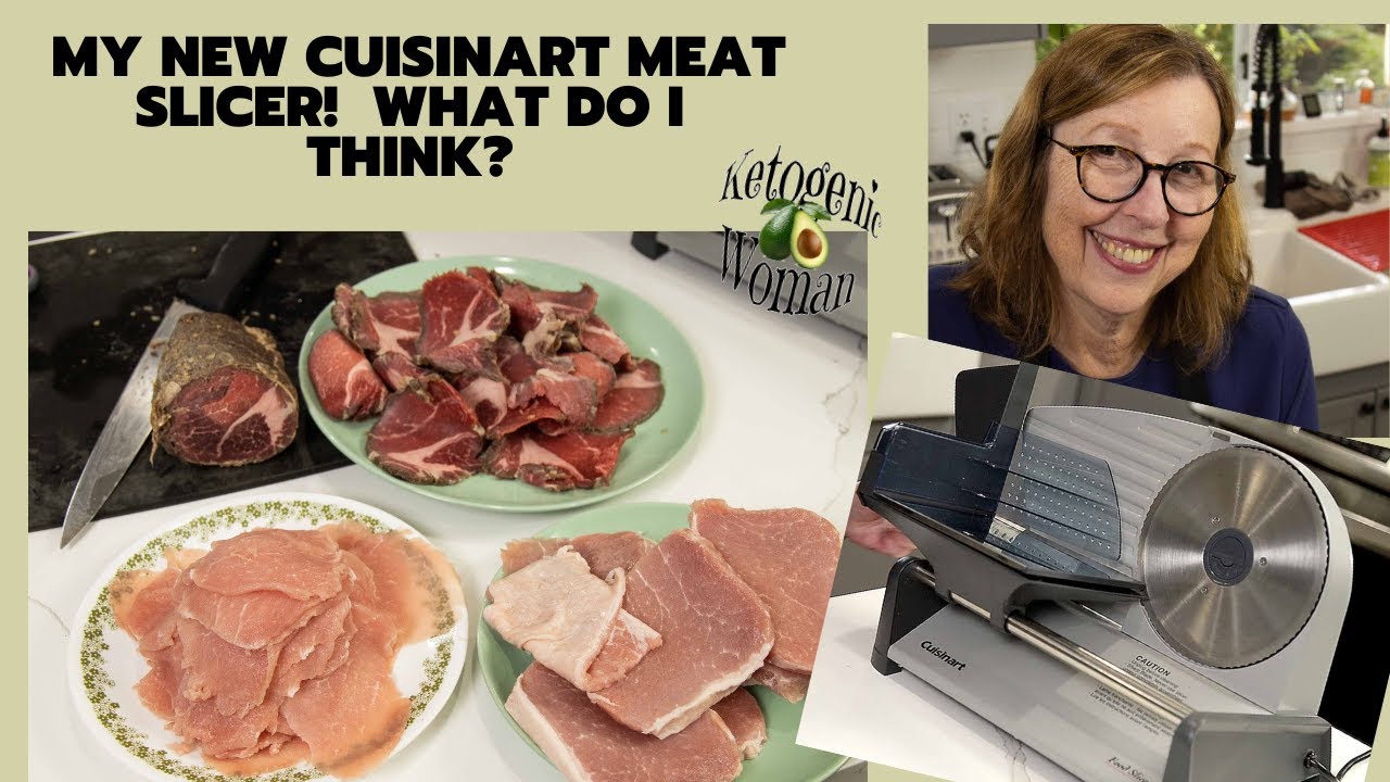 Cuisinart Meat Slicer Review and Demo