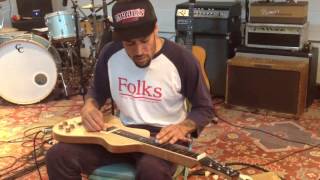 Ben Harper with Asher lap steel at the Machine Shop Dec 2012 chords