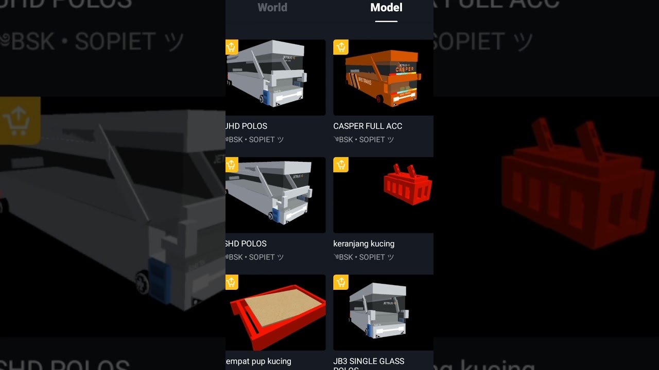 MODEL BUS JETBUS 3 DULU VS SEKARANG BAGUSAN MANA? 😎🤙