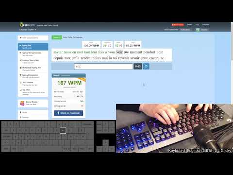 10FastFingers - Normal Test (French) - 183 WPM