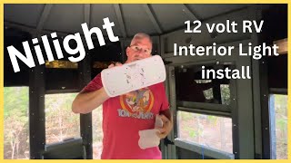 Nilight RV Interior Light Installed in a 360 Hunting Blind by The Furrminator 195 views 6 months ago 3 minutes, 43 seconds