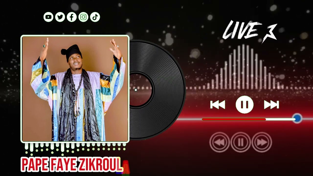 PAPE FAYE ZIKROULAH LIVE KAOLACK BOUSTANE VOL 1