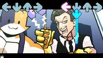 FNF Midas & Mewscles // TOP SECRET (A Fortnite Mod)