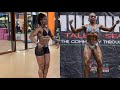 Transforming Pain into Power: Mikhala's Inspiring Posing Session with Figure Athlete Mildred Oketch