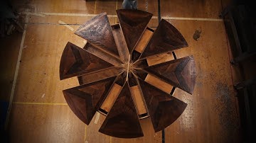 Expanding Round Dining Table Time Lapse | Western Heritage Furniture