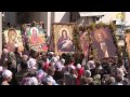 Почаев встречает 20 тысяч паломников из Каменца Подольского