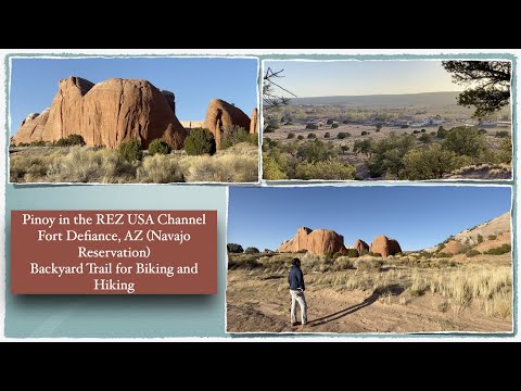 Fort Defiance, Arizona (Navajo Reservation) Backyard Trail for Biking and Hiking