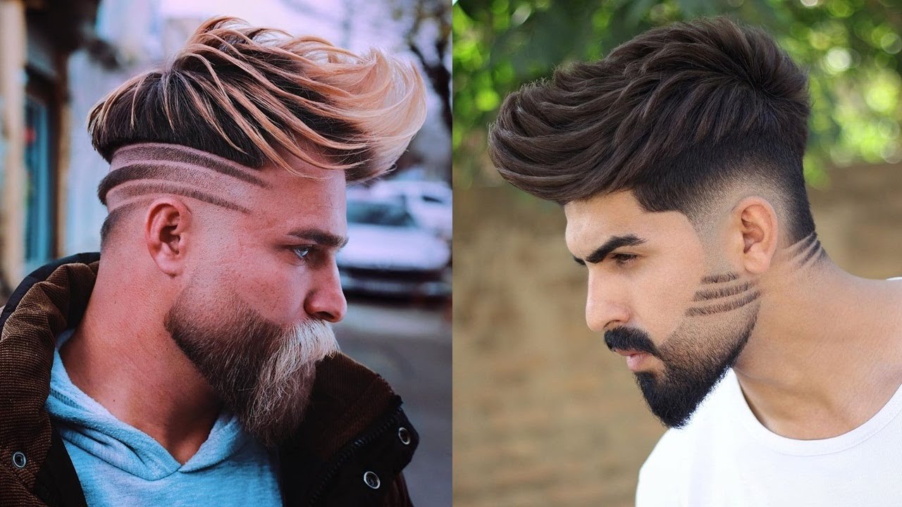 barba degrade masculino