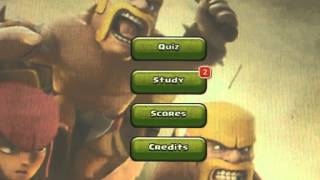 Clash of clans review of the free "Clash Quiz" app screenshot 2