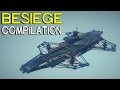 ►Besiege Compilation - Interesting flying machines