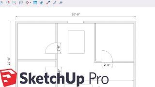 How to Make Floor Plans in Sketchup (Pro)