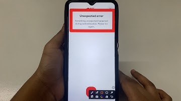 Fix Unexpected error Something unexpected happened during authentication. Please try again. problem