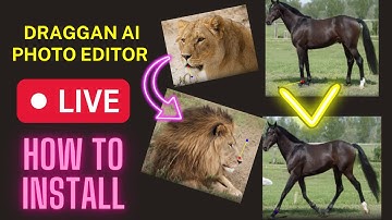 DragGAN AI Live | How to Install DragGAN AI photo editor #ai #draggan #aitools