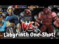 Aegon vs Labyrinth Juggernaut! One-Shot! 1k Combo Solo - Marvel Contest of Champions