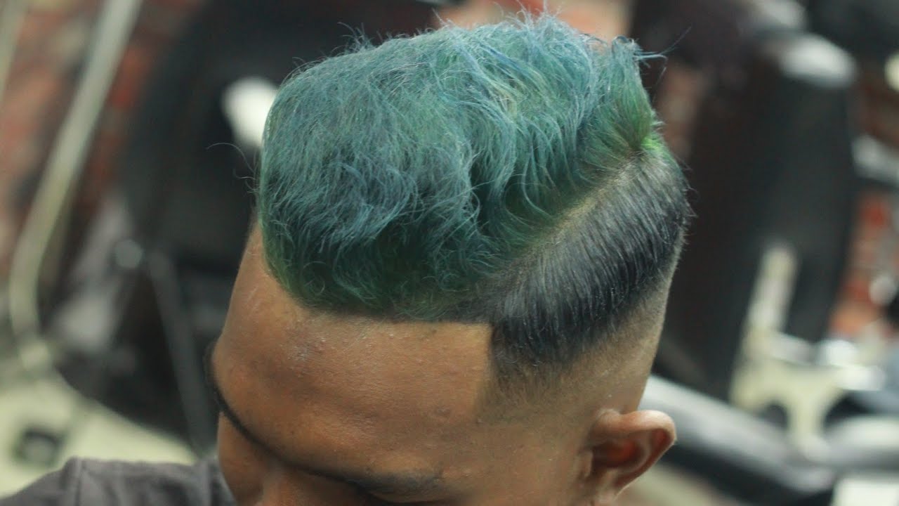  WARNA  RAMBUT  HIJAU  YouTube