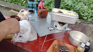 mini Trangia,  mess tin /  cooking burger / lakeside