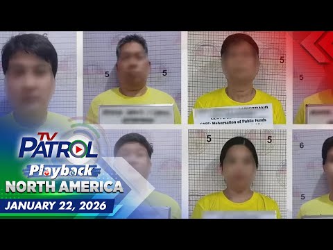 TV Patrol Playback North America | January 22, 2026