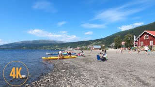 Virtual Walk Around Åresjön (Åre Lake) On A Warm Summer Day: 4K