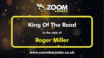 Roger Miller - King Of The Road - Karaoke Version from Zoom Karaoke