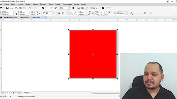 Como preencher o fundo de uma imagem no Corel?