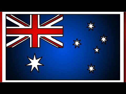 Australia Flag Drawing Australian Flag Draw For Kids Australia Flag Colors Australian Flag Art Youtube