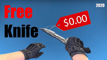 HOW TO GET A FREE KNIFE IN CSGO *WORKING 2020* (giveaway)