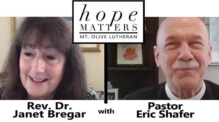 Rev.  Dr.  Janet Bregar on 'Hope Matters' - A Mt. ...