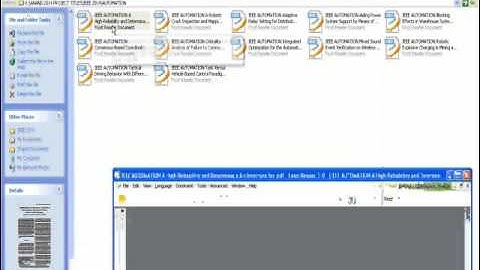 IEEE 2014 AUTOMATION EMBEDDED A HIGH  RELIABILITY AND DETERMINACY ARCHITECTURE FOR