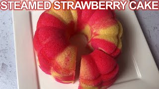 STEAMED STRAWBERRY CAKE RECIPE YOU NEED TO TRY TODAY