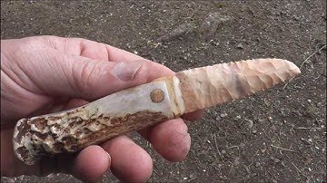 The making of a Folding Flint Knife!