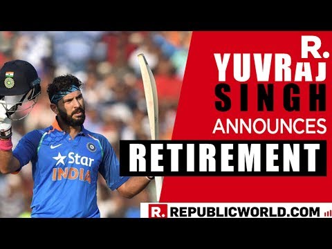 WATCH: World Cup Champion #YuvrajSingh Announces His Retirement In Emotional Press Conference