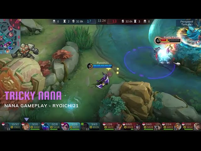 [Mobile Legends] Tricky Nana Gameplay! - Ryoichi21 class=