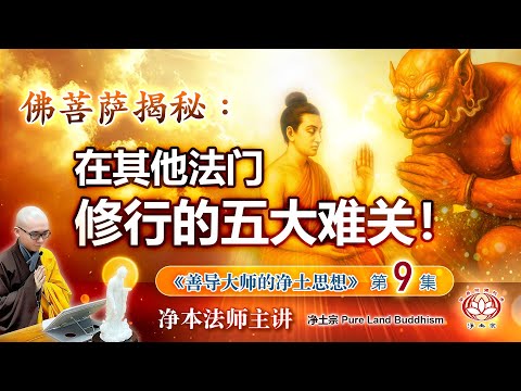 佛菩萨揭秘：在其他法门修行的五大难关！ | 《善导大师的净土思想》第09集  | 净本法师主讲