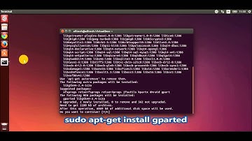 ubuntu install gparted