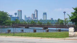 Niagara Falls, The Skyline And The Falls
