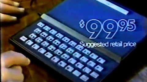 Timex - The Sinclair 1000 (ZX81) Computer (1982)
