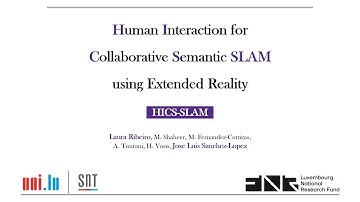 Human Interaction for Collaborative Semantic SLAM using Extended Reality