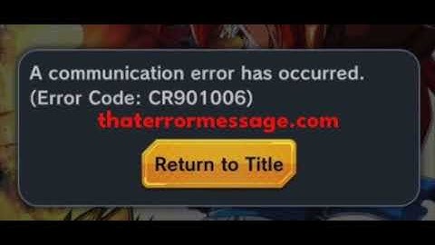 CR901006 - Dragonball Legends