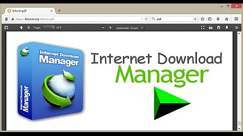 Stop IDM from Downloading PDF to View PDF Directly in Browser