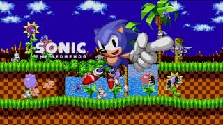 Playing Sonic the Hedgehog 1 just to finish the quadrilogy of Genesis mainline Classic Sonic games.