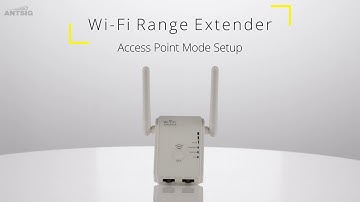 ANTSIG : WAPR03NHA - (Access Point / AP Mode Setup) 300M PORTABLE AP & WIFI REPEATER