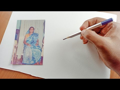 Paid Artwork | Drawing low Quality picture on A4 | convert low Quality picture into good quality