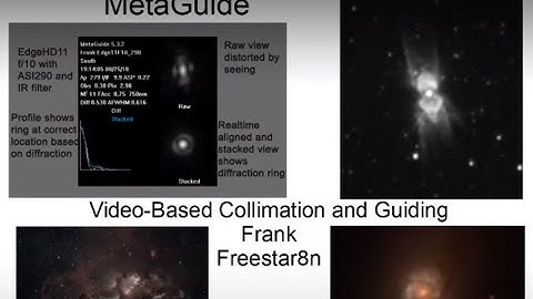 Frank Freestar8n Demos MetaGuide for Video-Based Collimation and Guiding