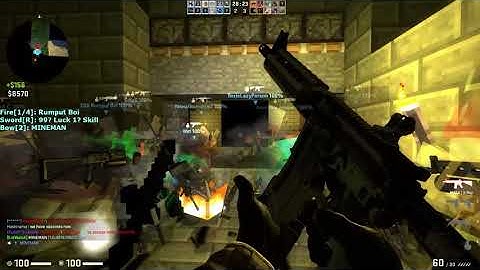 CS:GO Zombie Escape Mod  ze_minecraft_adventure_v1_3d (Stage3) on ZeddY