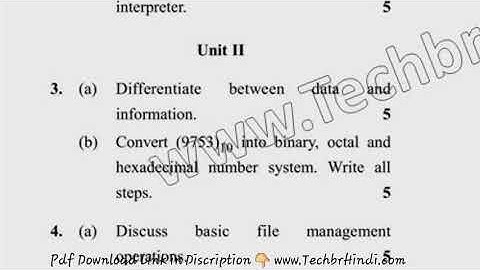 Dec 2018 MBA 1st Sem Reappear Computer Application in Management Question Paper