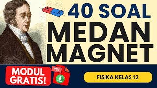 40 Soal & Pembahasan Fisika Kelas 12: MEDAN MAGNET & INDUKSI MAGNETIK (Full Pembahasan)