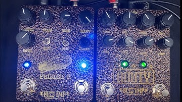 Fuzzimp Amity (Dual Overdrive) & Sender V (Distortion Muff) Stacking