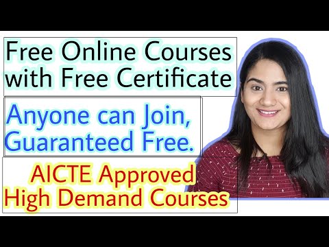 100+ FREE Online Courses With Free Certificates For Jobs | Anyone Can Join 10th 12th Pass Graduates.