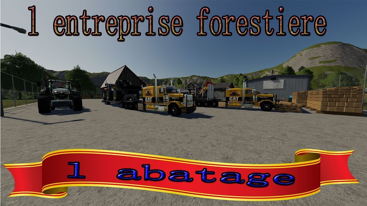 fs19 l entreprise forestière #1 l abage